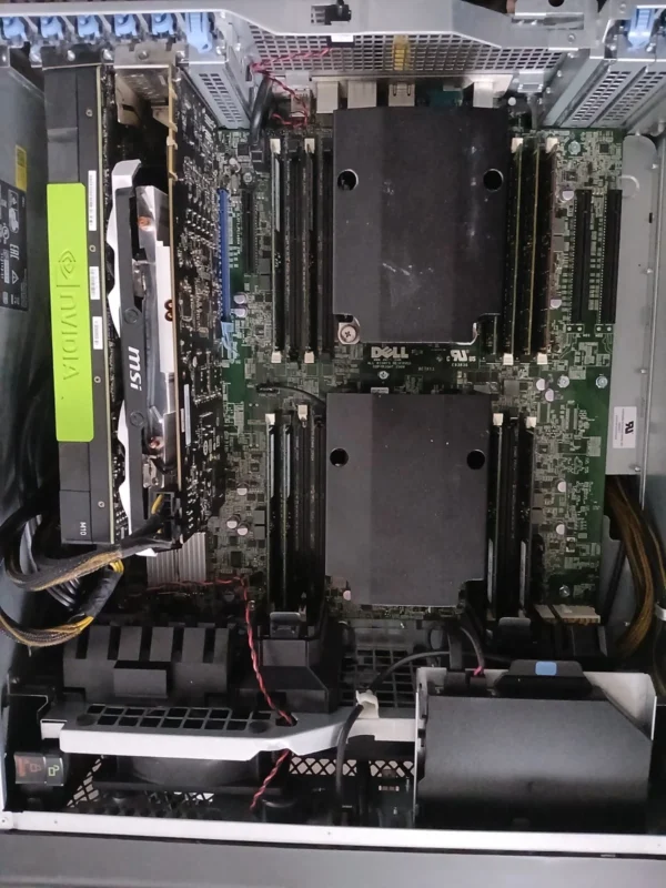 Deep learning llm GPU workstation Dell T7610 PC with M10 32GB VRAM GPU 128GB RAM - Image 2